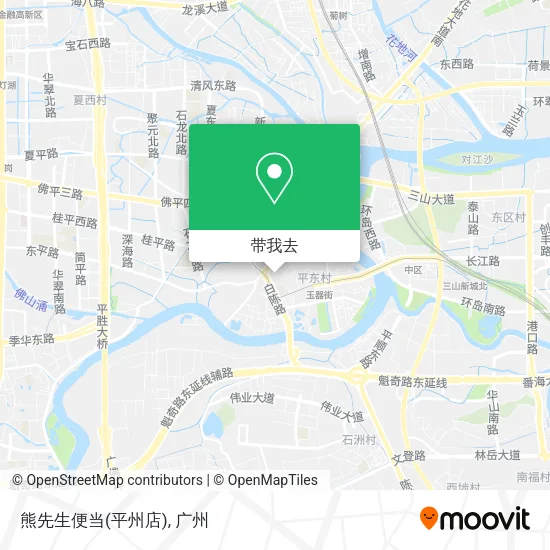 熊先生便当(平州店)地图