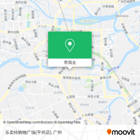 乐卖特购物广场(平州店)地图