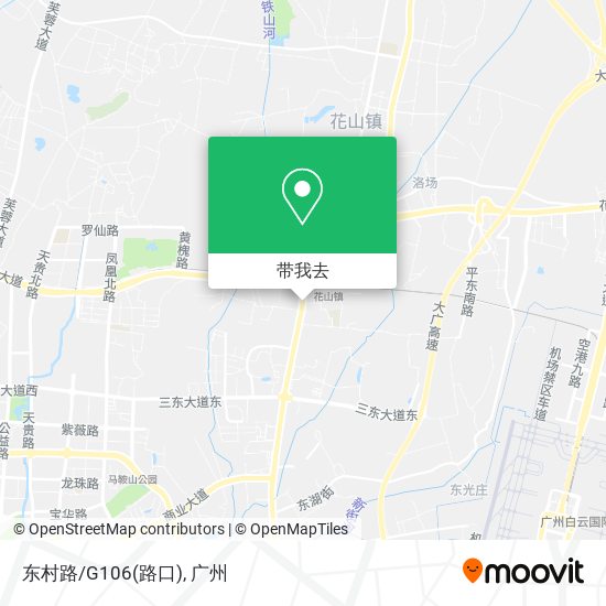 东村路/G106(路口)地图