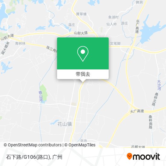 石下路/G106(路口)地图