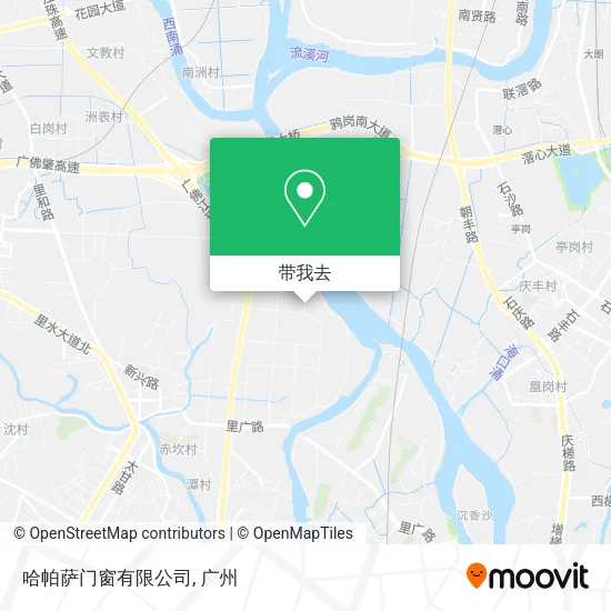 哈帕萨门窗有限公司地图