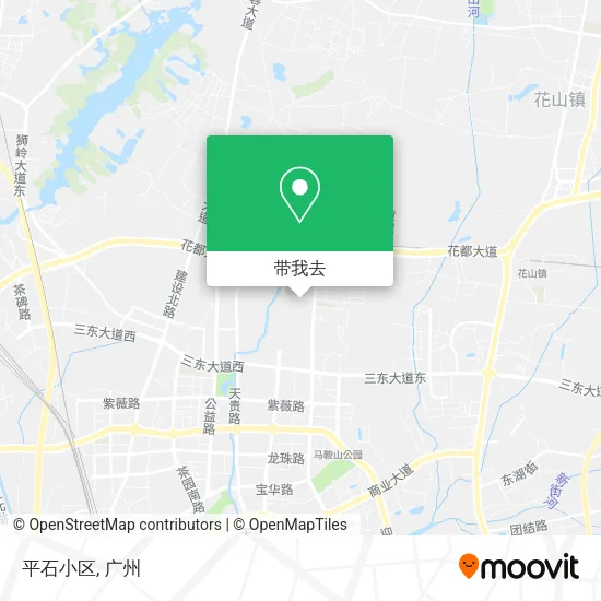 平石小区地图