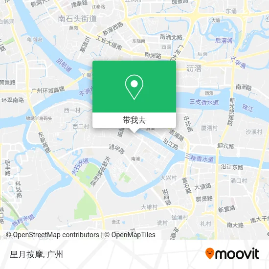 星月按摩地图