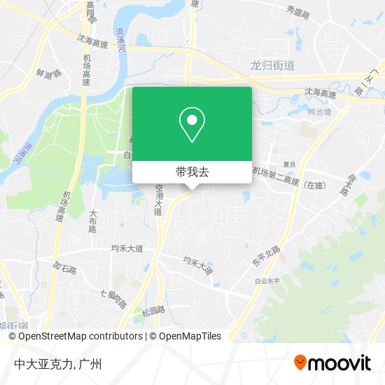 中大亚克力地图