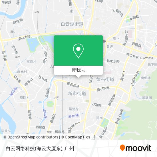 白云网络科技(海云大厦东)地图