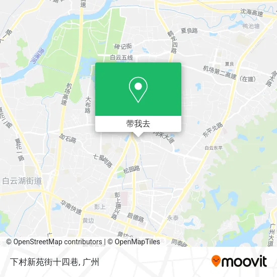 下村新苑街十四巷地图