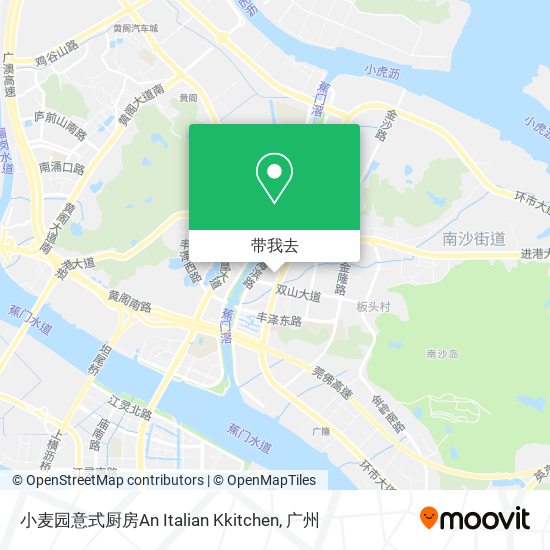 小麦园意式厨房An Italian Kkitchen地图