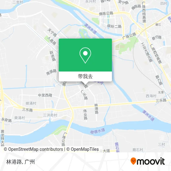 林港路地图