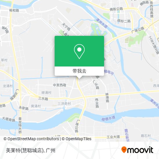 美莱特(慧聪城店)地图