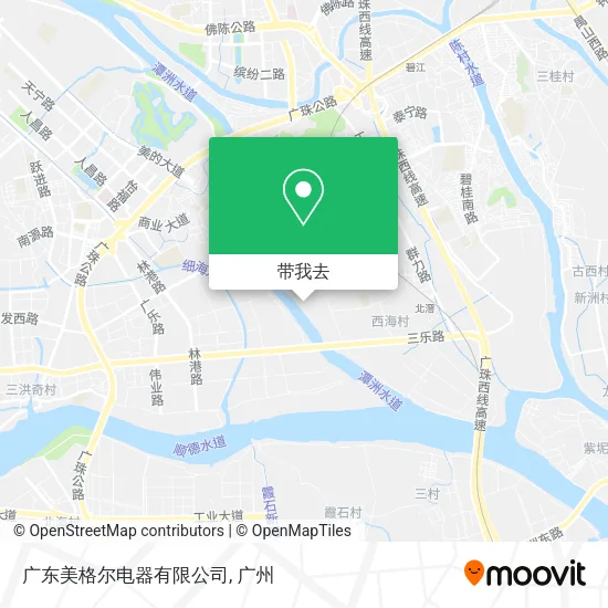 广东美格尔电器有限公司地图