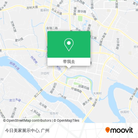 今日美家展示中心地图