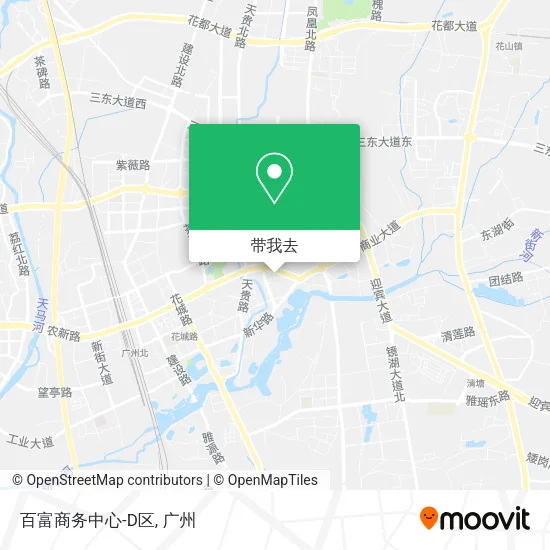 百富商务中心-D区地图