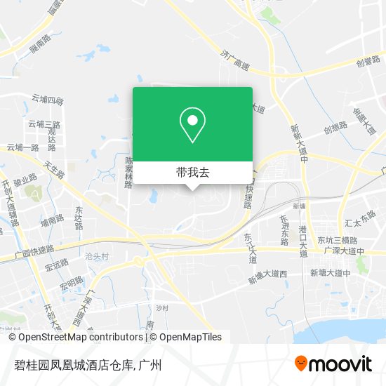 碧桂园凤凰城酒店仓库地图