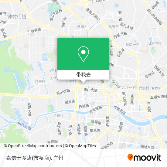 嘉信士多店(市桥店)地图