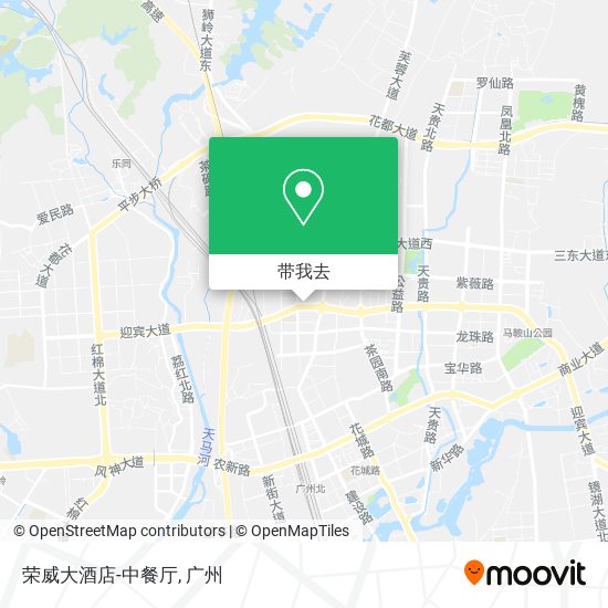 荣威大酒店-中餐厅地图
