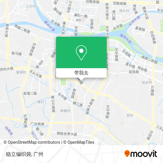 稳立编织袋地图