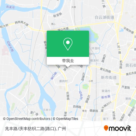 兆丰路/庆丰纺织二路(路口)地图
