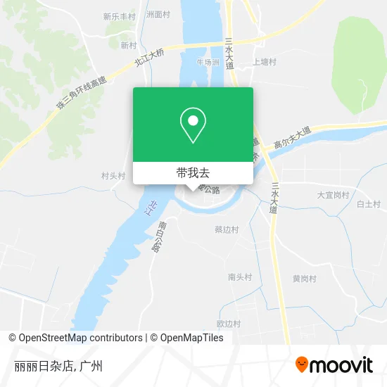 丽丽日杂店地图