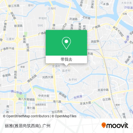 丽雅(雅居尚筑西南)地图