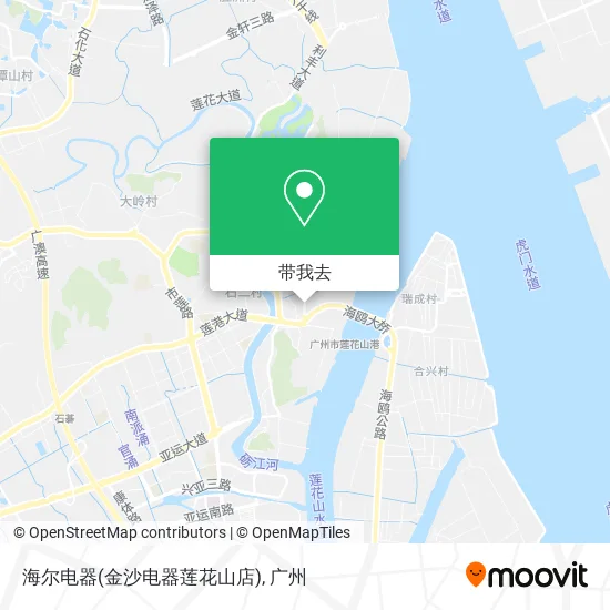 海尔电器(金沙电器莲花山店)地图
