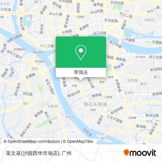 菜文基(沙园西华市场店)地图