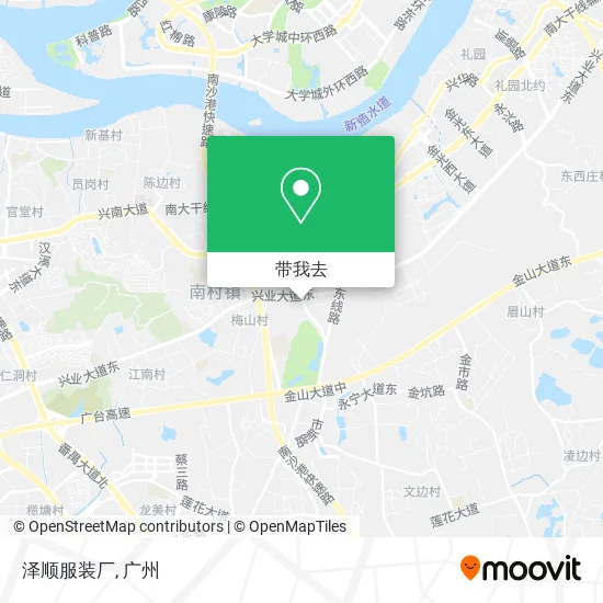 泽顺服装厂地图