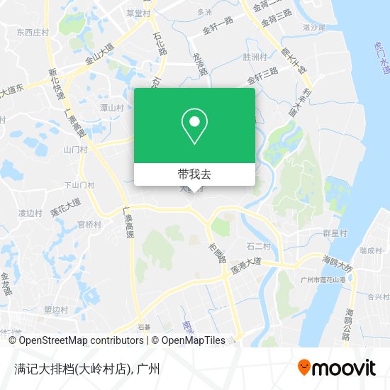 满记大排档(大岭村店)地图