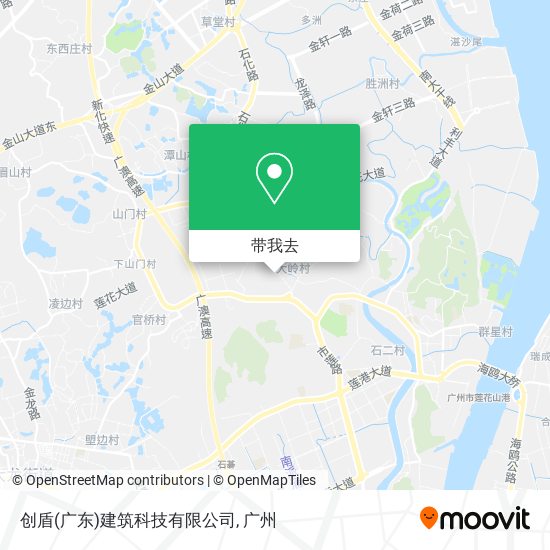 创盾(广东)建筑科技有限公司地图
