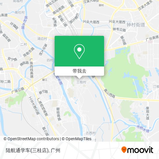 陆航通学车(三桂店)地图