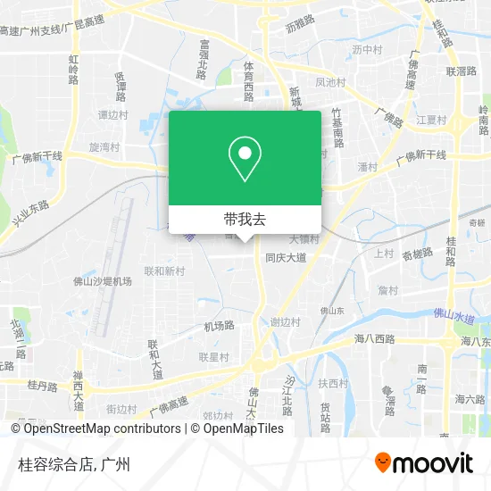 桂容综合店地图