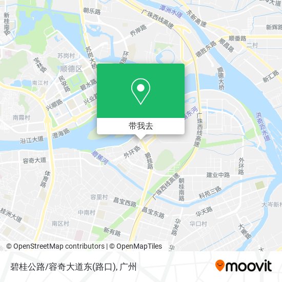 碧桂公路/容奇大道东(路口)地图