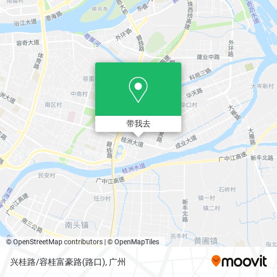 兴桂路/容桂富豪路(路口)地图