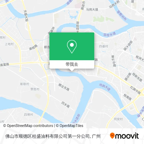 佛山市顺德区桂盛油料有限公司第一分公司地图
