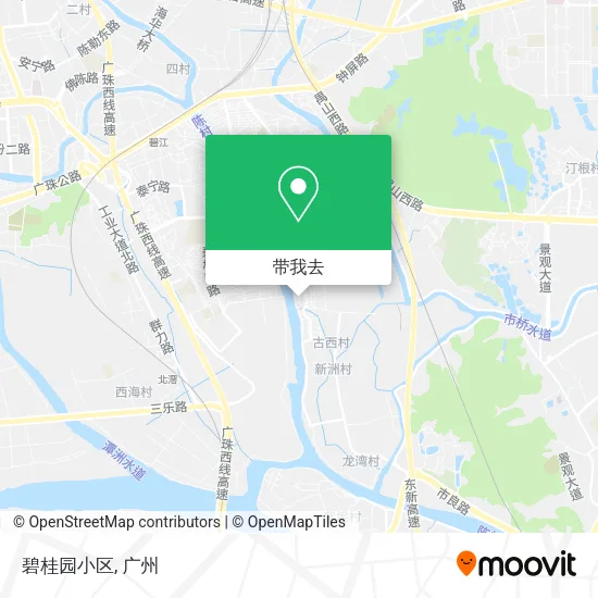 碧桂园小区地图