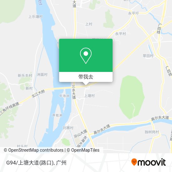 G94/上塘大道(路口)地图