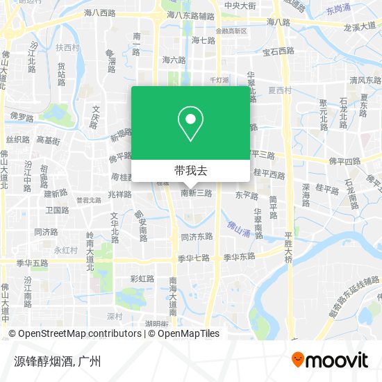 源锋醇烟酒地图