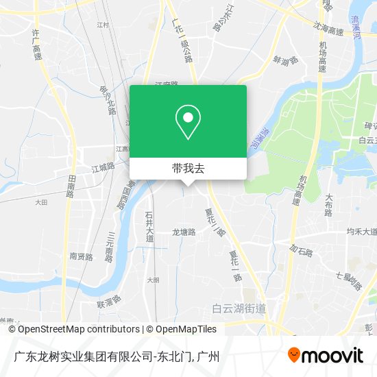 广东龙树实业集团有限公司-东北门地图