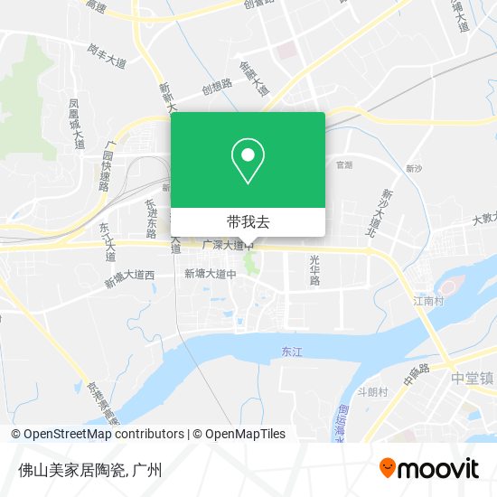 佛山美家居陶瓷地图