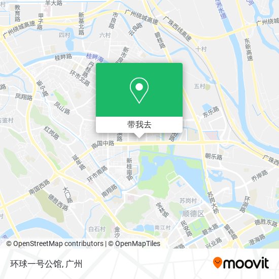 环球一号公馆地图