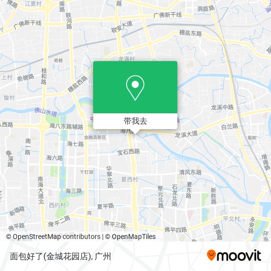 面包好了(金城花园店)地图