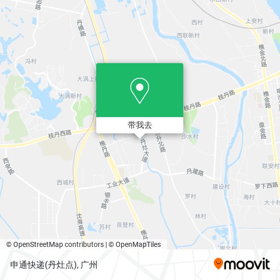 申通快递(丹灶点)地图