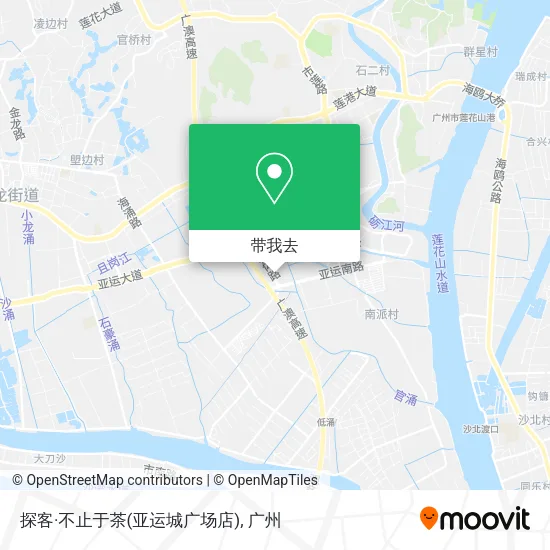 探客·不止于茶(亚运城广场店)地图