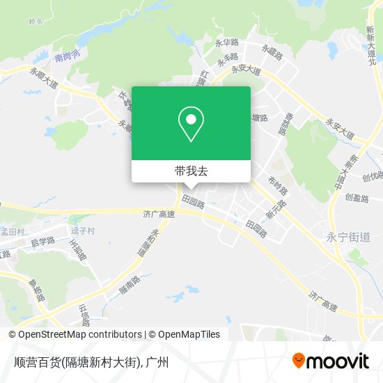 顺营百货(隔塘新村大街)地图