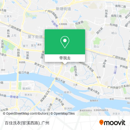 百佳洗衣(宦溪西路)地图