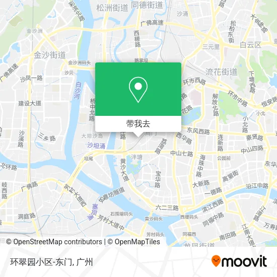 环翠园小区-东门地图