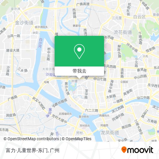 富力·儿童世界-东门地图