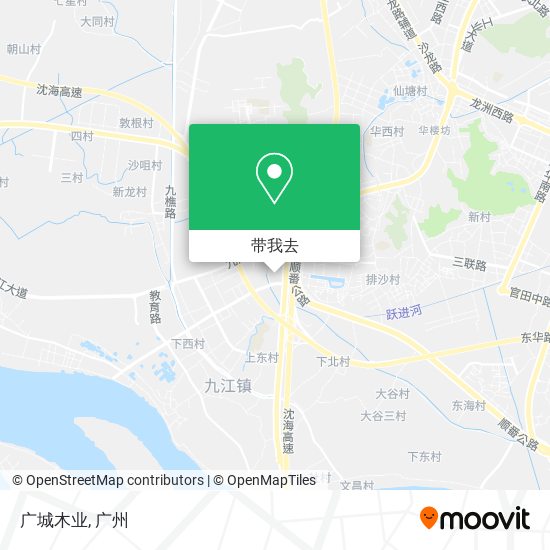 广城木业地图
