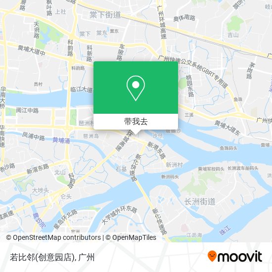 若比邻(创意园店)地图