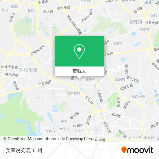 美童说英语地图