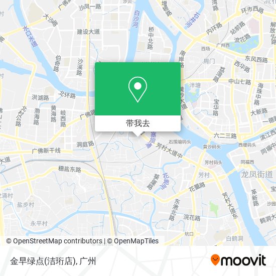 金早绿点(洁珩店)地图